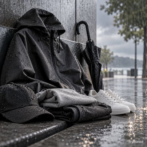 Was anziehen bei Regen?