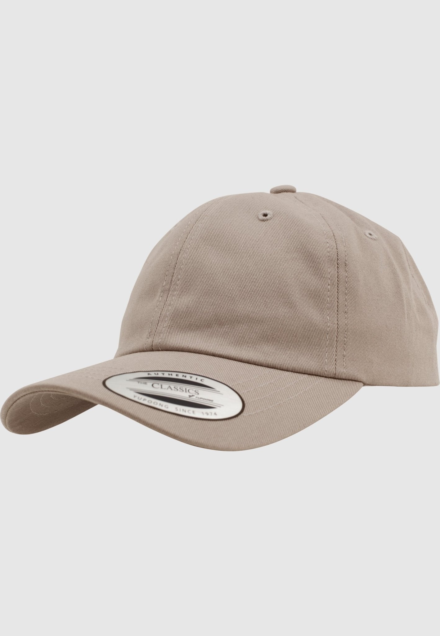 Low Profile Baumwoll Cap aus Twill – flache Unisex Kappe