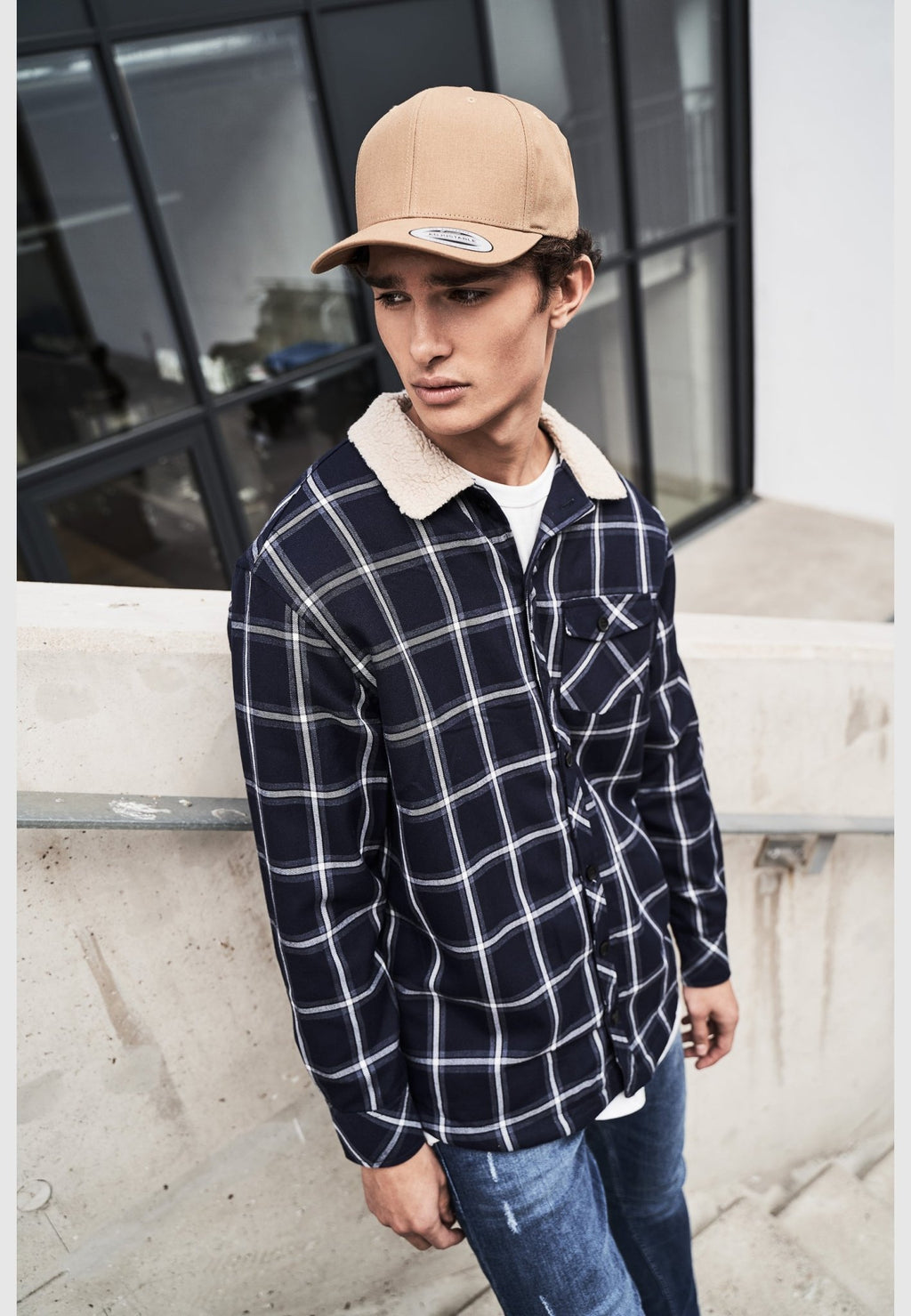 6 - Panel Baumwoll Cap Größenverstellbar - BestofBasics