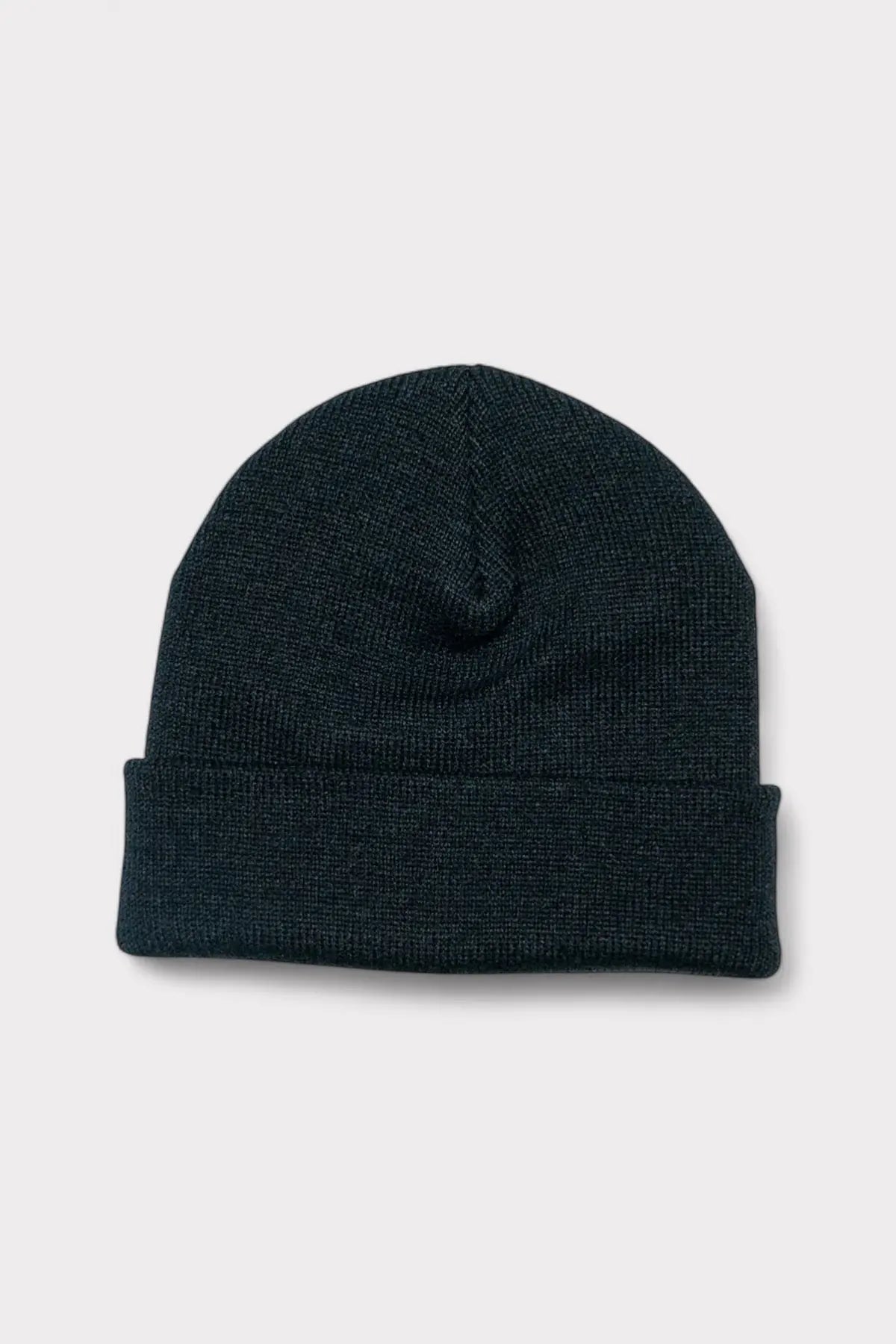 schwarze Beanie Mütze