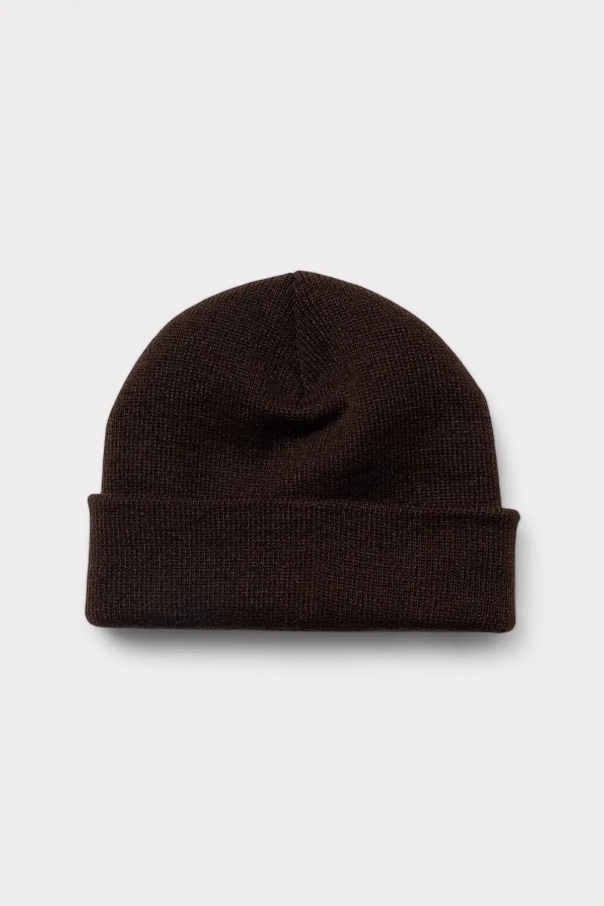 braune Beanie Mütze