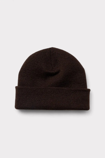 braune Beanie Mütze