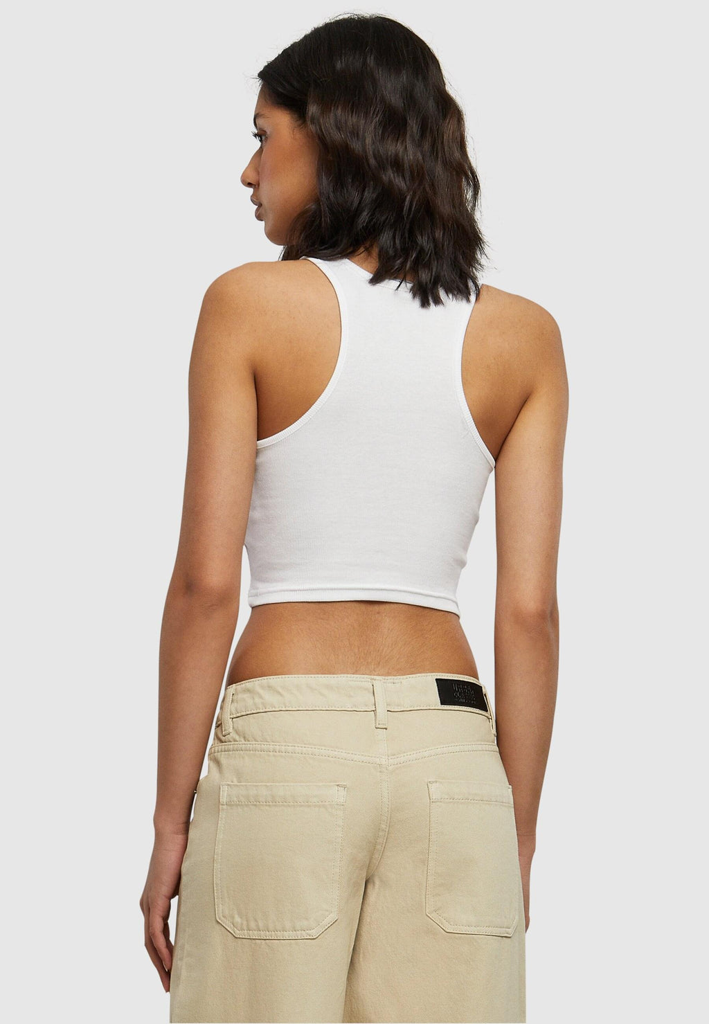 Cropped Rib Top