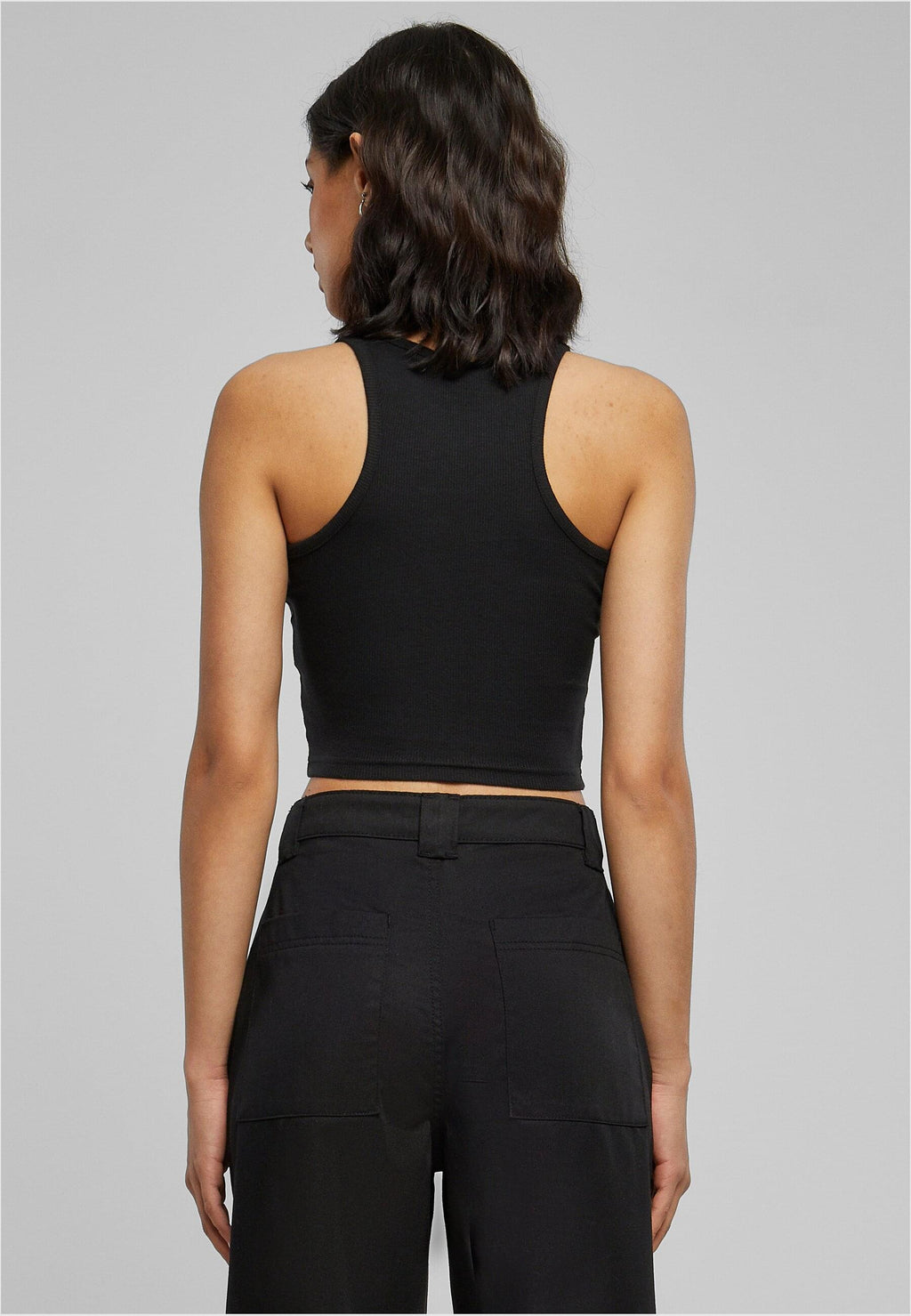 Cropped Rib Top