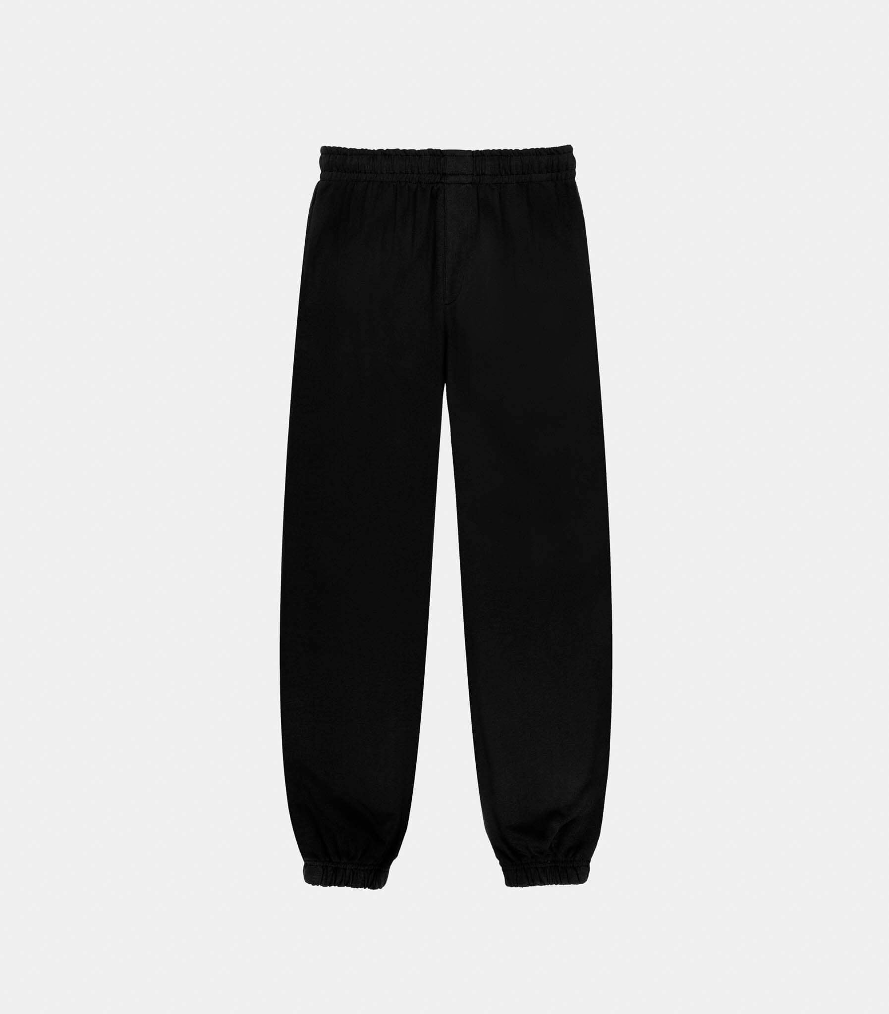 Nachhaltige Premium Bio Baumwoll Unisex Jogginghose (Schwarz) - BestofBasics